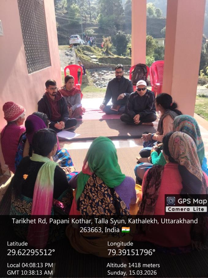 ICS beneficiaries and socio-economic impact survey in Uttarakhand
